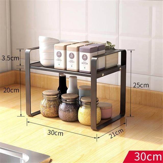 Stackable Kitchen Counter Dish Rack Organizer