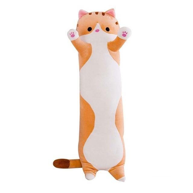 Adorable Kitten Cuddly Plush Pillow