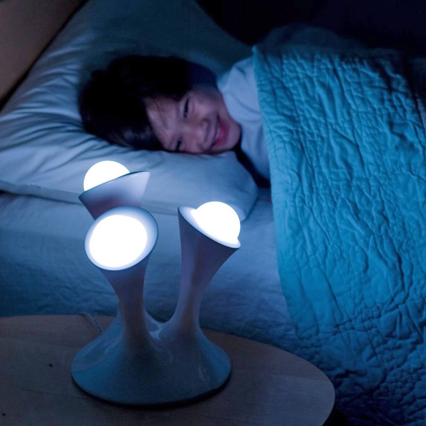 Soft Glow Mushroom Table Lamp - Pexav