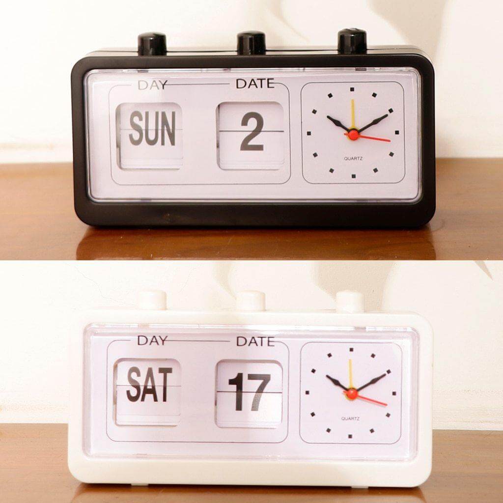 Classic Analog Flip Clock - Pexav