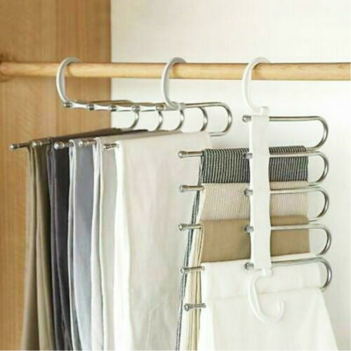 Space Saving Metal Garment Hanger Stand