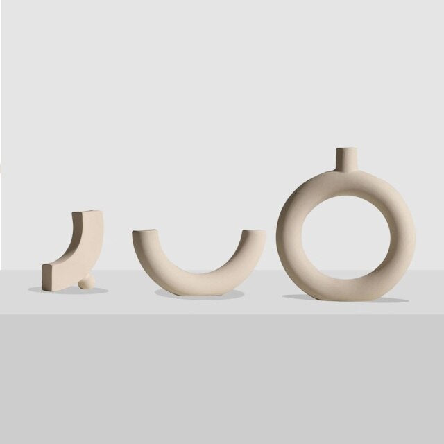 Beautiful Floral Porcelain Decor Vase