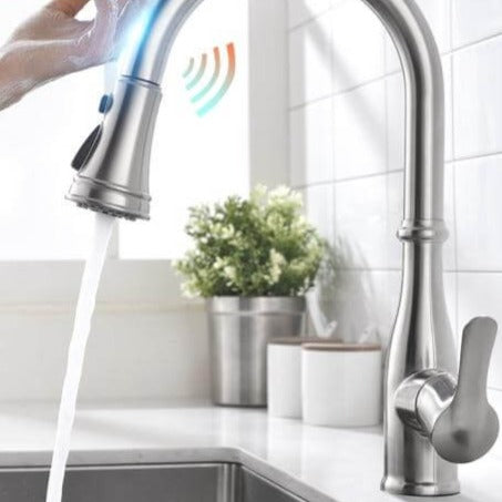 Easy Touch Sensor Kitchen Faucet