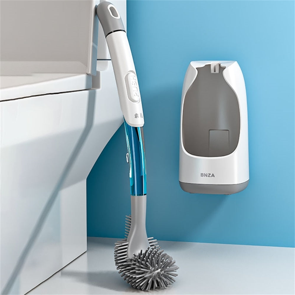 Stylish Bathroom Soap Dispenser Brush - Pexav