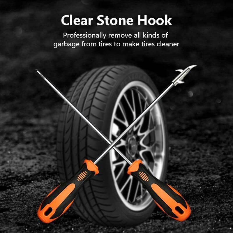 Tire Stone Removal Brush Cleaner Tool - Pexav