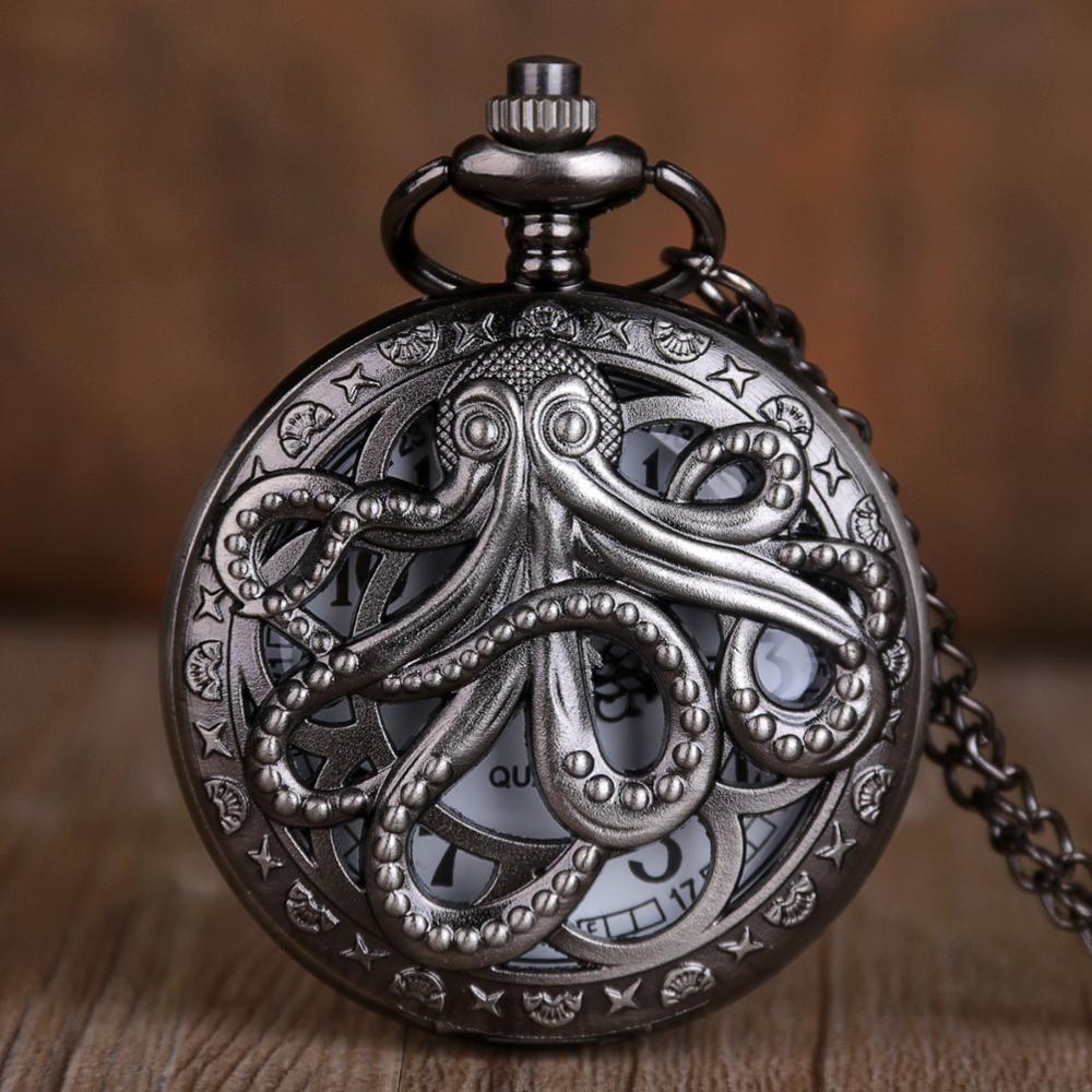 Vintage Sea Life Pendant Watch - Pexav
