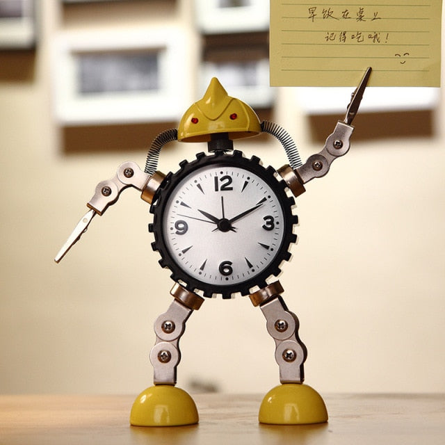 Cool Robot Digital Desk Clock