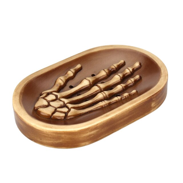 Dark Skull Bathroom Soap Dish