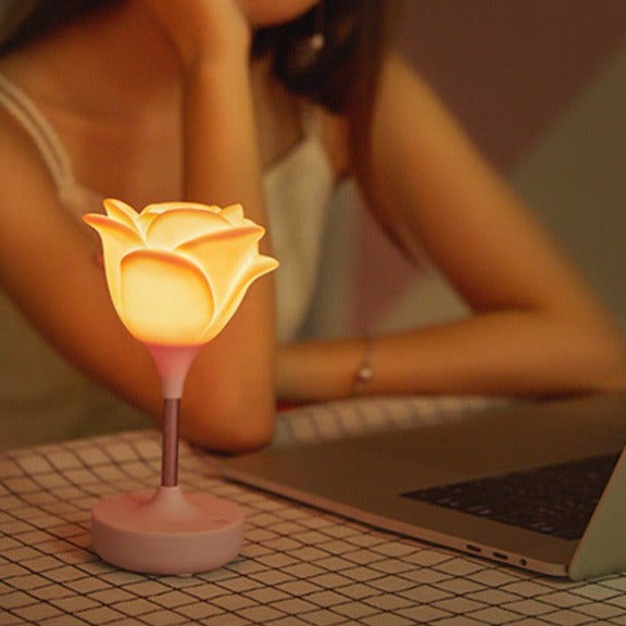Pretty Floral Soft Glow Lamp - Pexav