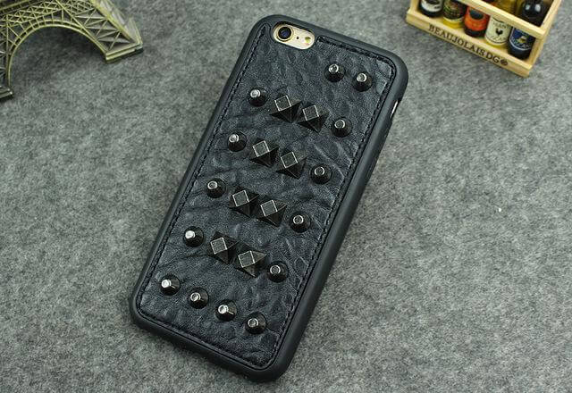 Tough Skull Pattern Silicone iPhone Phone Case Cover