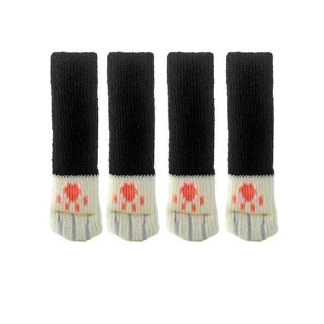 Soft 4 Piece Furniture Leg Protector Covers