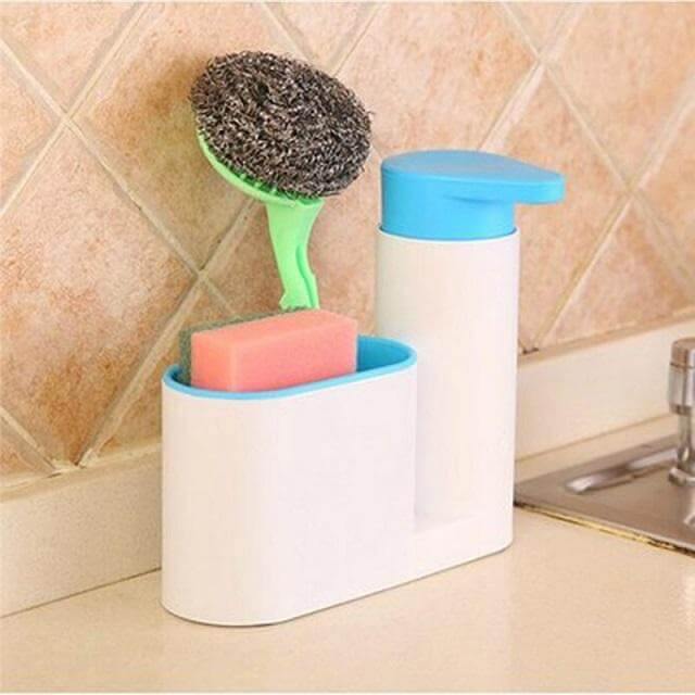 Space Saving 2 in 1 Kitchen Storage Rack