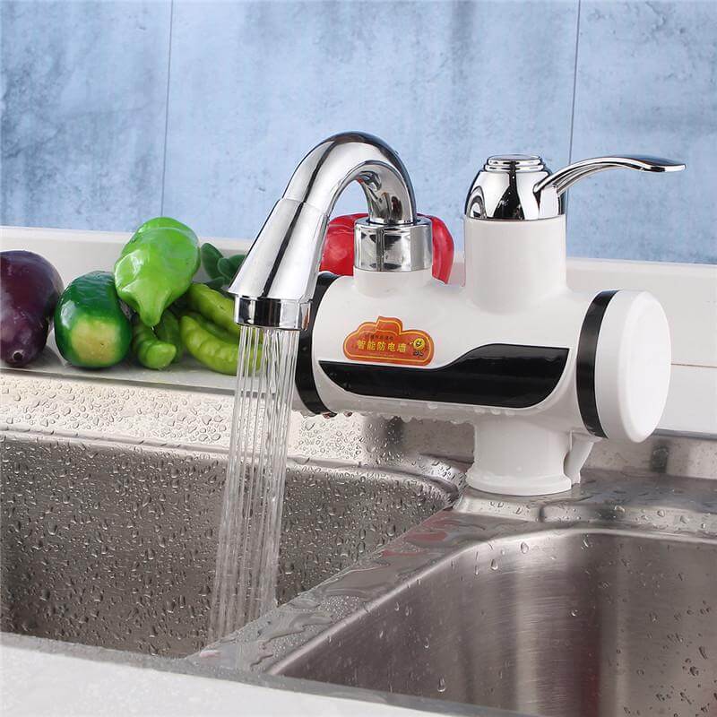 Wall Mount Instant Hot Water LED Faucet - Pexav