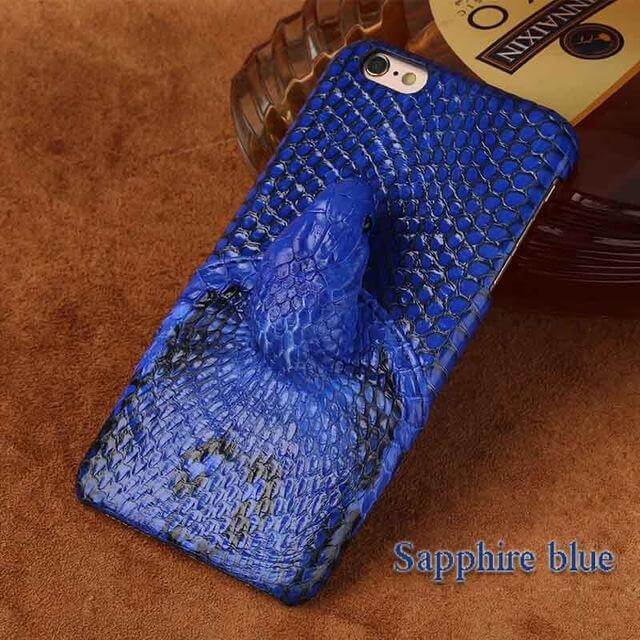 Unique Snake Skin iPhone Case with Snake Head Detail