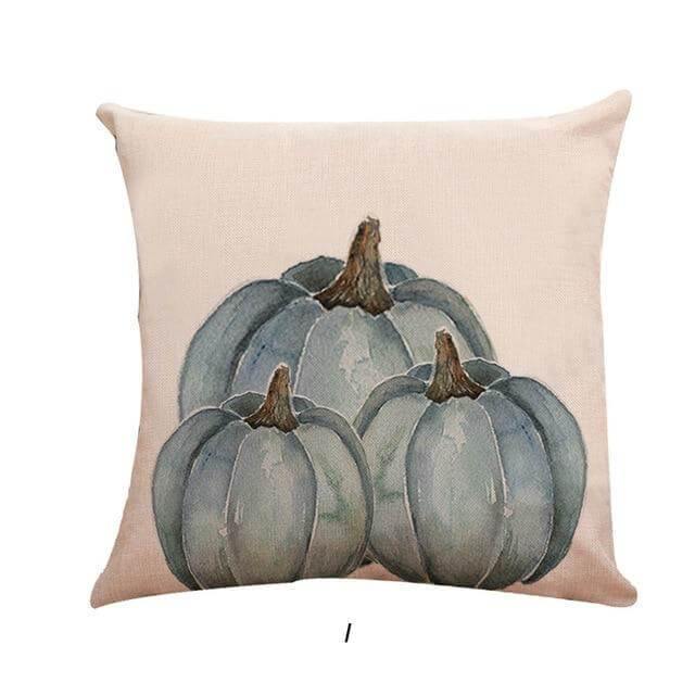 Autumn Orange Halloween Pillow Covers