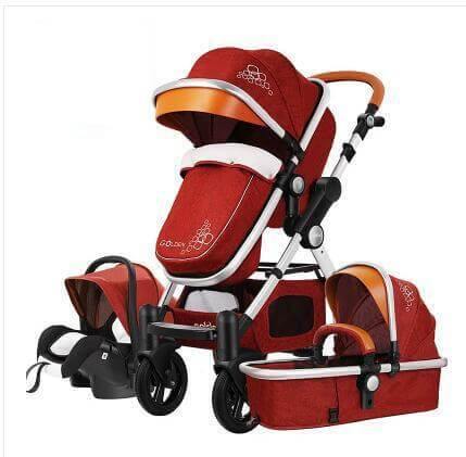 Compact 3 in 1 Folding Travel Baby Stroller