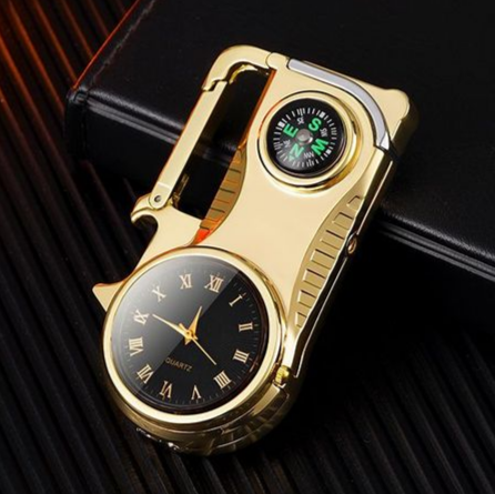 Waterproof Outdoor Camping Flame Lighter Watch