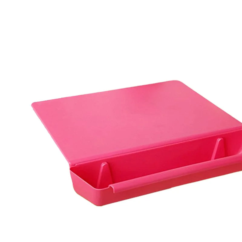 Space Saving Wooden Board with Storage Tray