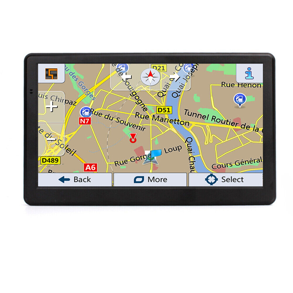 Advanced Vehicle GPS Navigation System with LCD Display