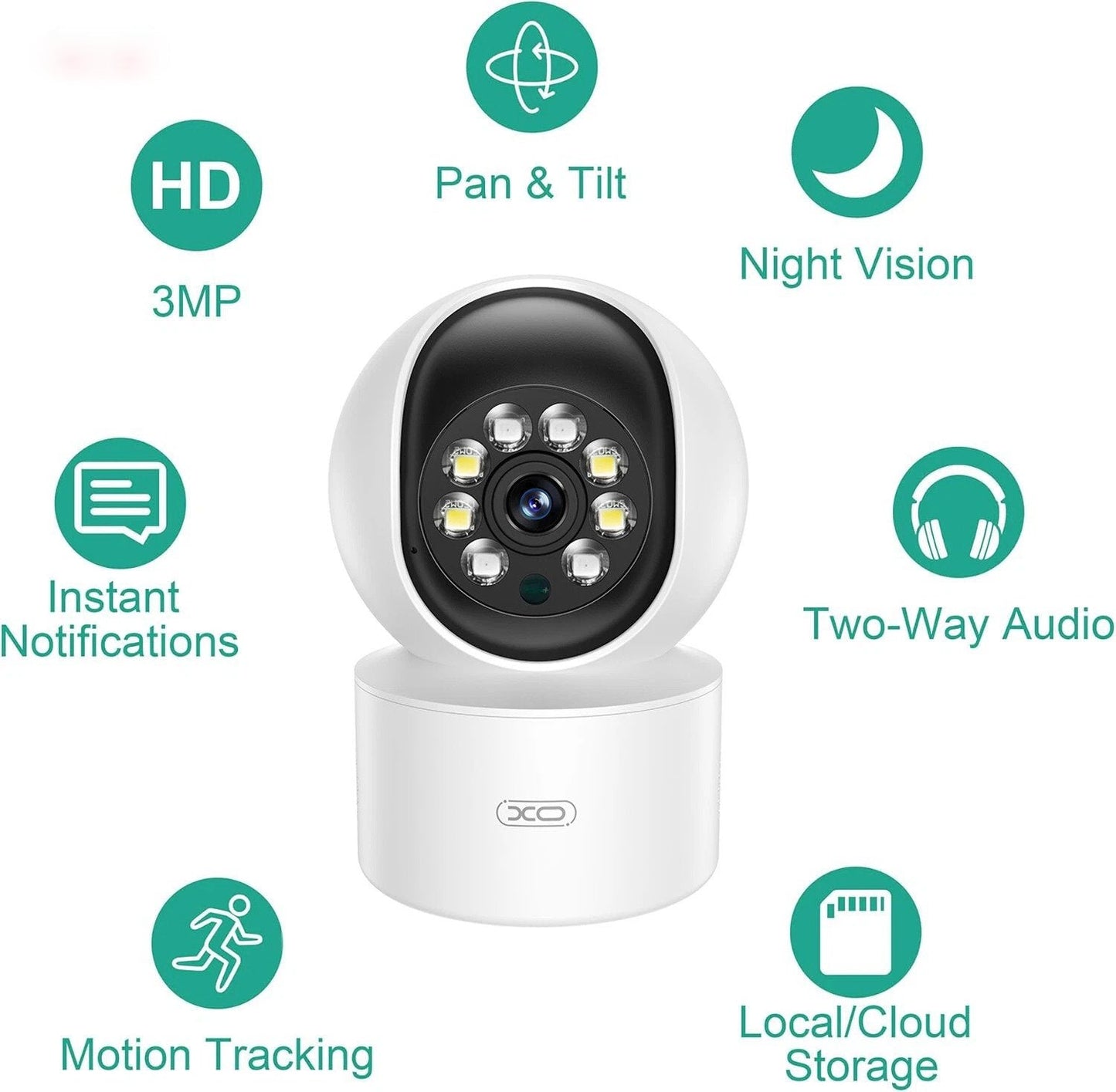 Wireless Home Surveillance Baby Cam