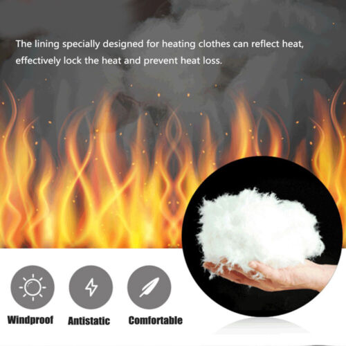 Warm Thermal Insulated Heated Parka Coat