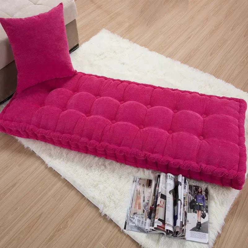 Comfortable Rectangular Bench Pillow Top Cushion
