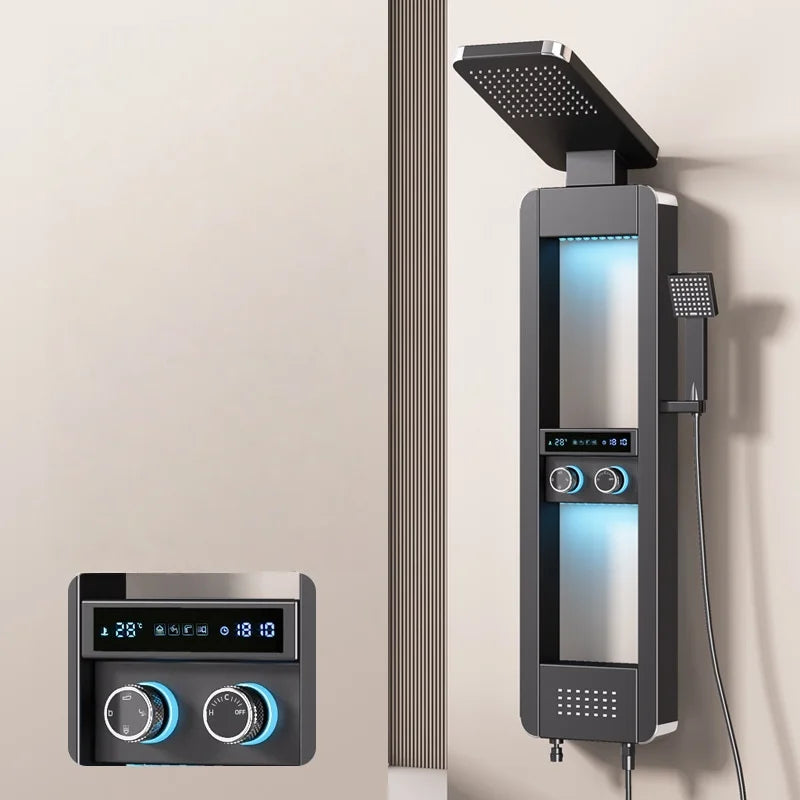 Luxury Glass Shower Panel Set