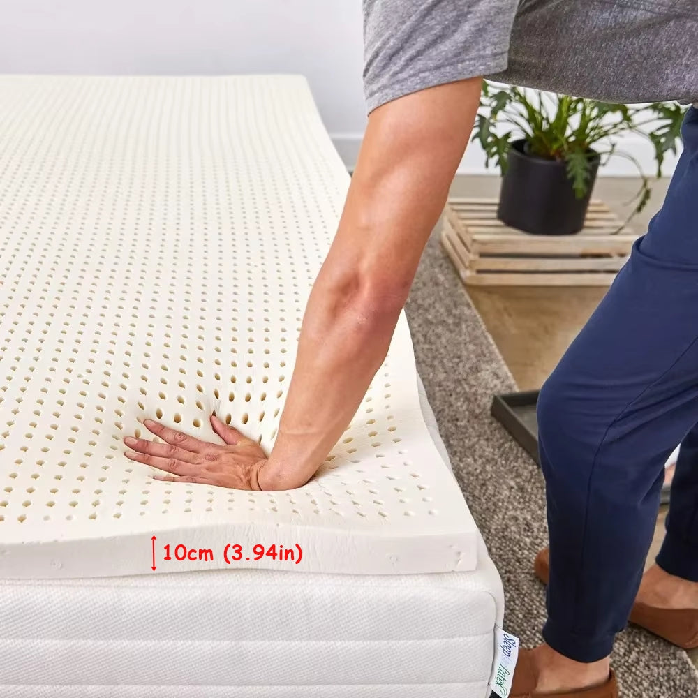Comfortable 4-Layer Natural Foam Bed Mattress