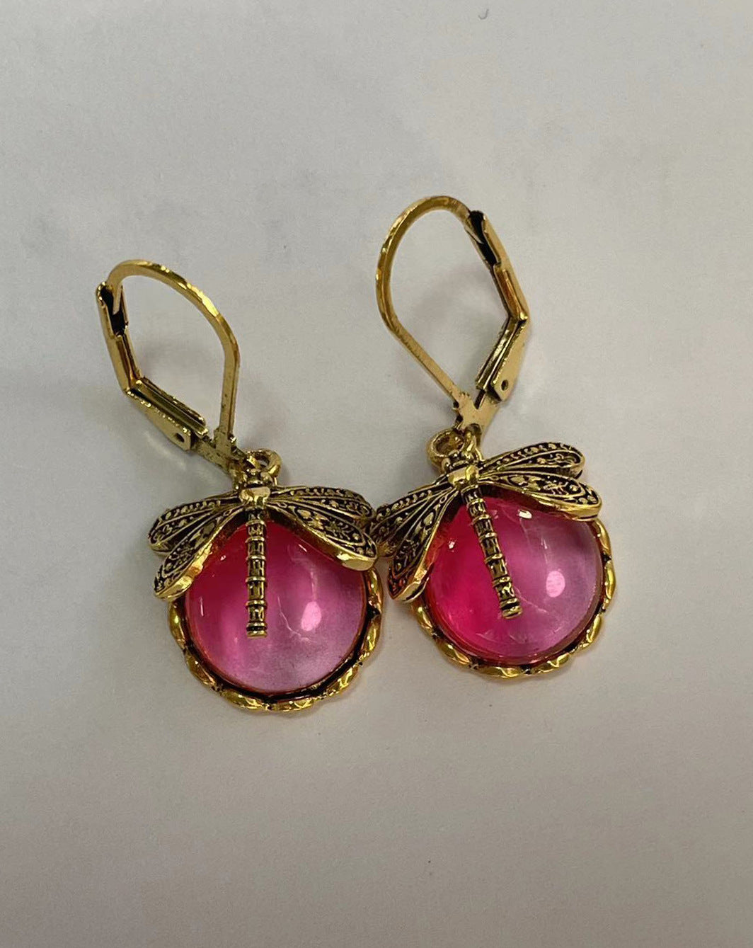 Vintage Butterfly Earrings - Aurora (Buy 1 Get 1 Free)-Rosé Red-Nora Luxe