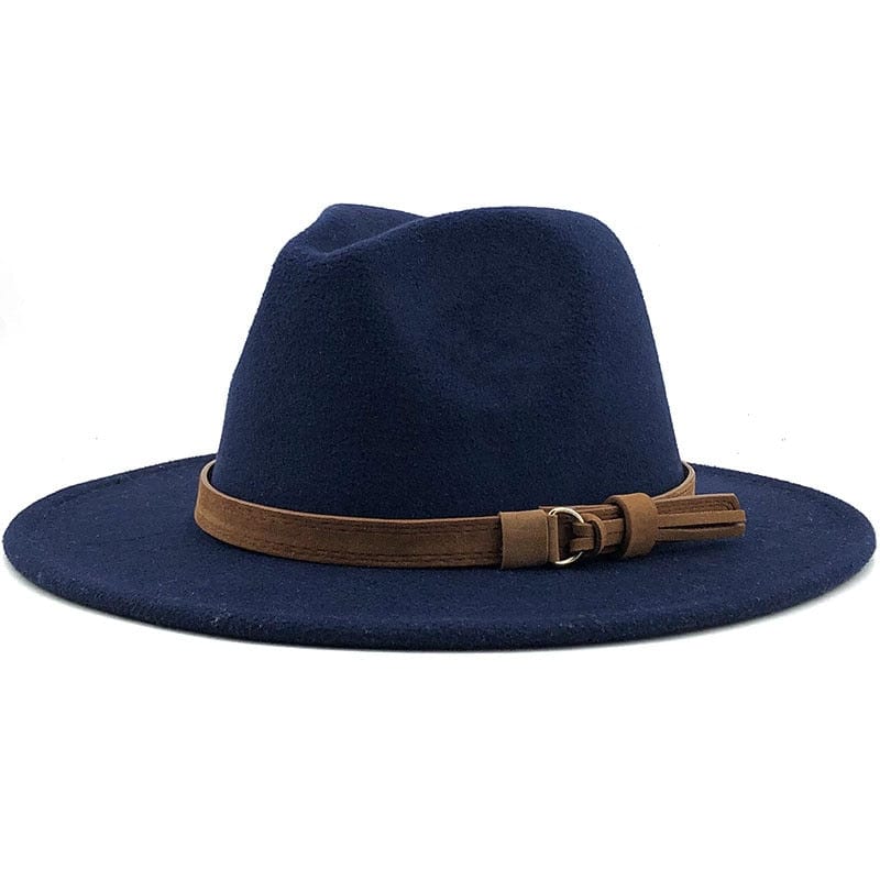 Classic Soft Fedora Leather Hat