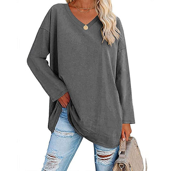 Trendy Low Cut Women's Tee