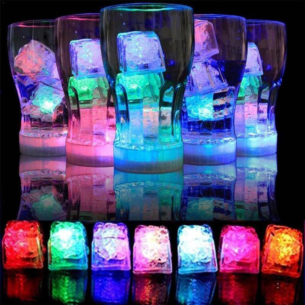Vibrant Glow Ice Cubes for Drinks - Pexav