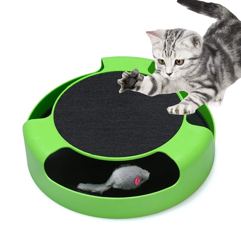 Fun Interactive Pet Mouse Spinner Toy - Pexav