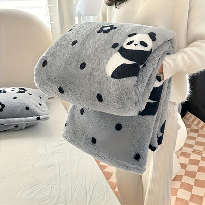 Warm Plaid Fleece Blanket