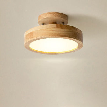Simple Round LED Ceiling Light – Modern Flush Mount