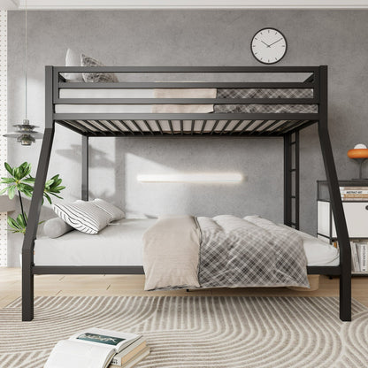 Space Saving Metal Twin Bunk Bed Frame - Pexav