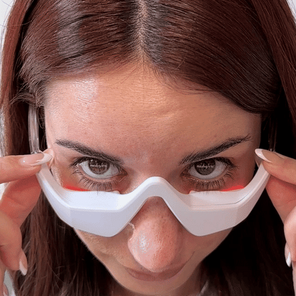 Anti Aging Eye Mask Glasses with Red Light Therapy