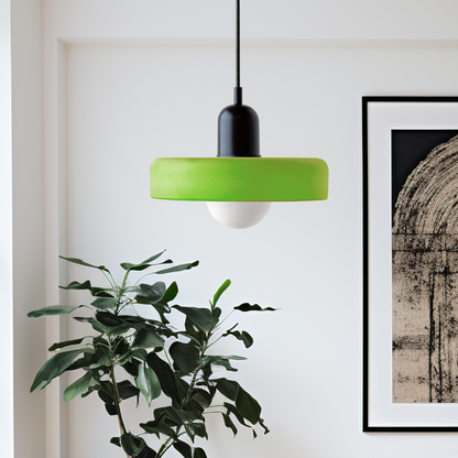 Stylish Glass Pendant Light Colorful Hanging Ceiling Lamp