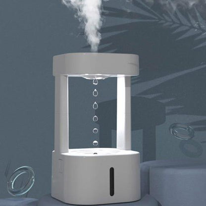 Compact Desk Lamp Humidifier Aroma Diffuser Night Light