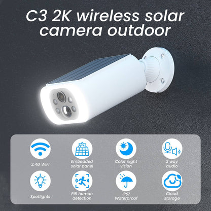 Weatherproof WiFi Outdoor Surveillance Cameras