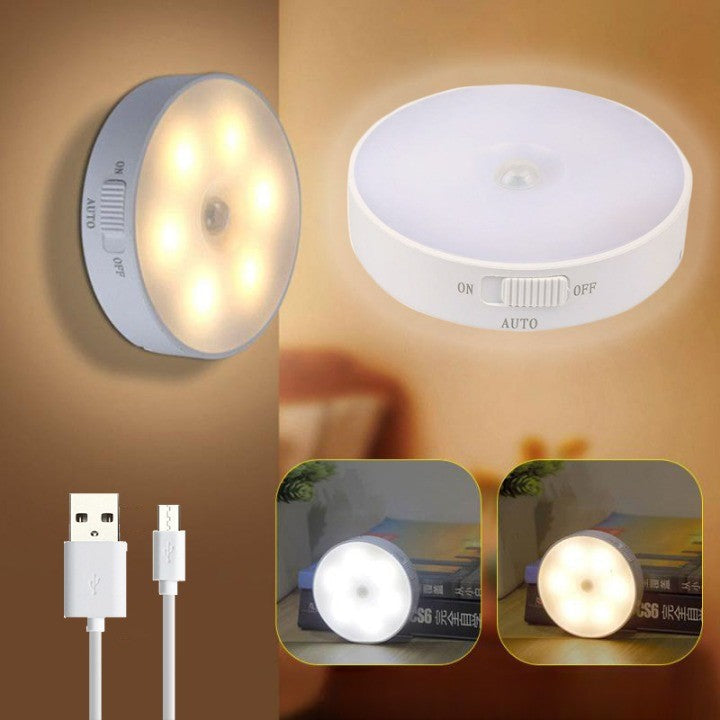 Automatic Dimmable Motion Night Light Lamp - Pexav
