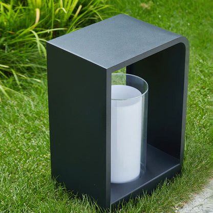 Bright Solar Powered Garden Path Light Fixture