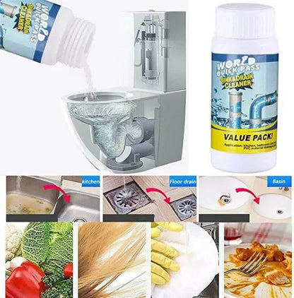 Powerful Kitchen Sink Drain Cleaner