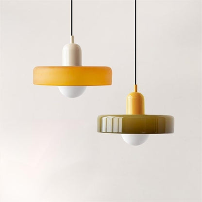 Stylish Glass Hanging Lamp Fixture