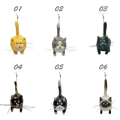 Small Cute Cat Collectible Figurine