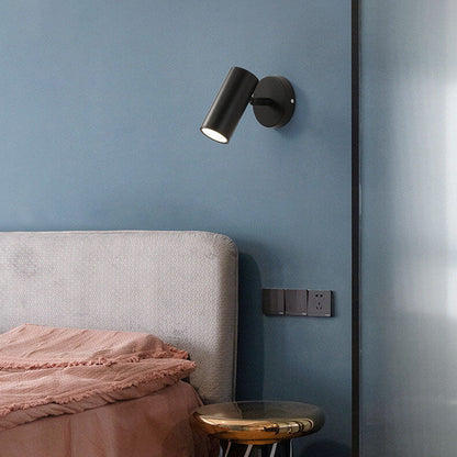 Simple Chrome Wall Light – Contemporary 1-Light Reading Lamp - Pexav