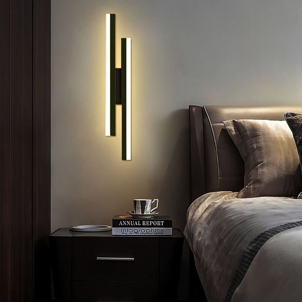 Thin LED Indoor Wall Lamp Contemporary Style