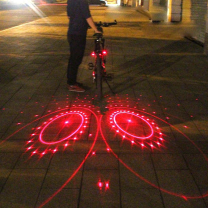 Bright Bike Safety Laser Lights