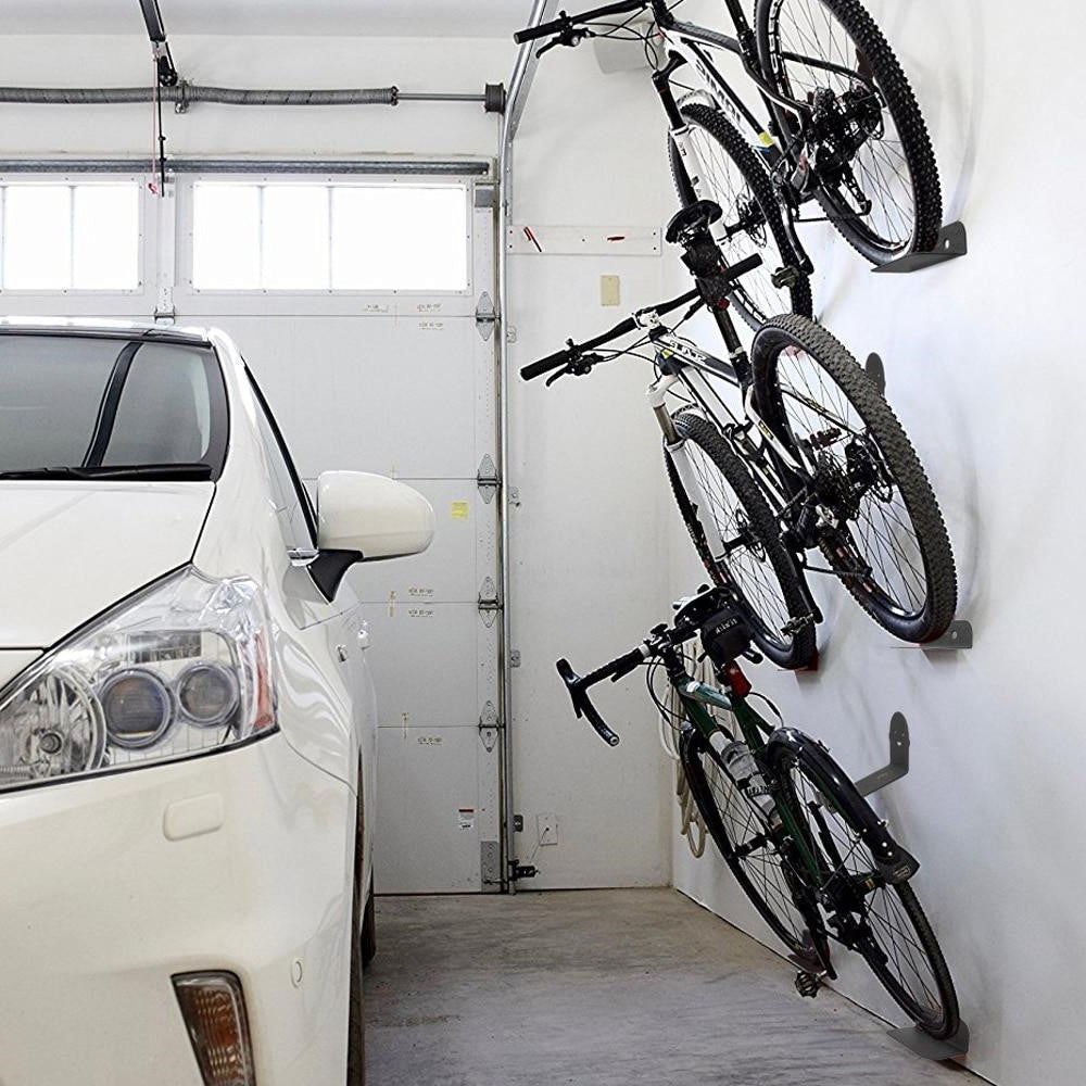 Space Saving Foldable Bike Storage Rack - Pexav