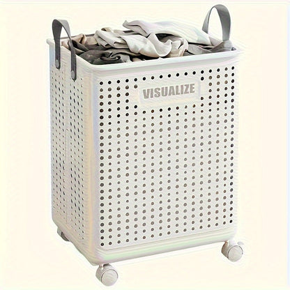 Collapsible Mobile Laundry Basket